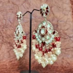 Royal kundan Minakari Earrings