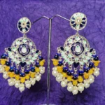 Royal kundan Minakari Earrings