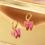 Butterfly Drop Earrings