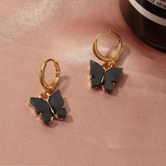 Butterfly Drop Earrings