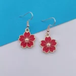 flower earrings