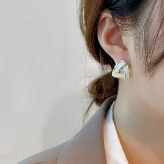 Triangle stud Earrings