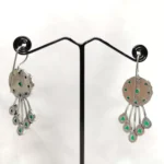 Silver Earring With Stone