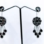 Silver Earring With Stone