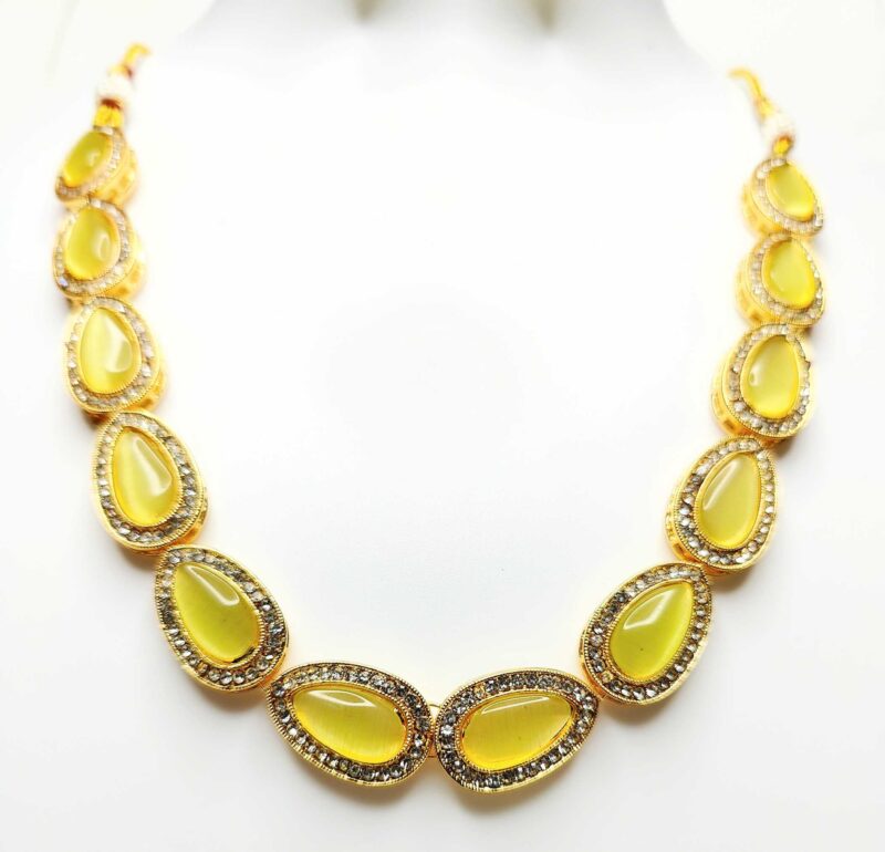 Necklace Set Oval Shape