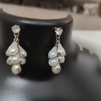 Silver Plated Alluring Drop Earrings