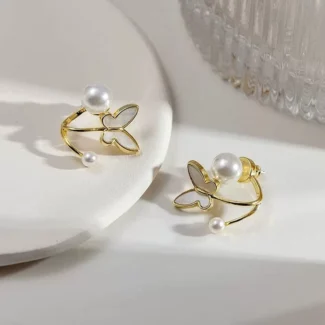 Butterfly Trendy Earring Korean Stud Earrings