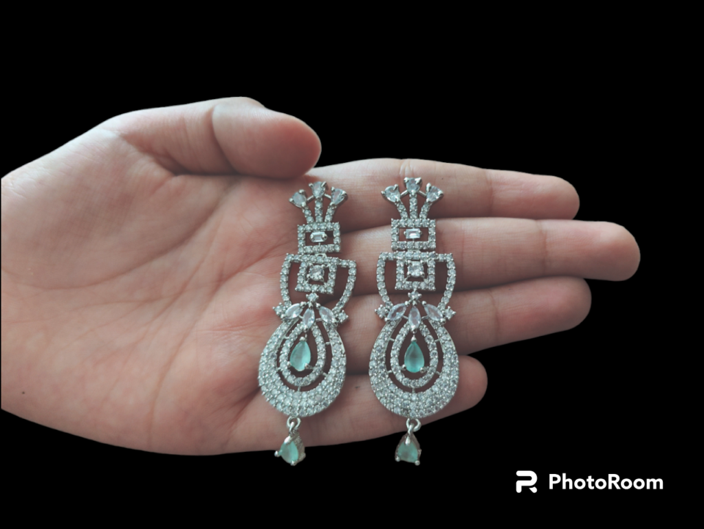 Latest AD Dangler Earrings by Kalakriti Gallery