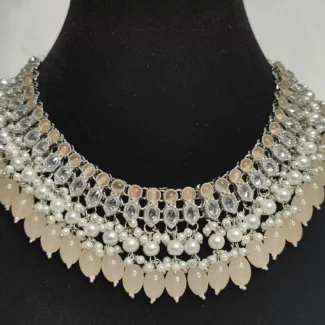 Latest Kundan Necklace Set by Kalakriti Gallery