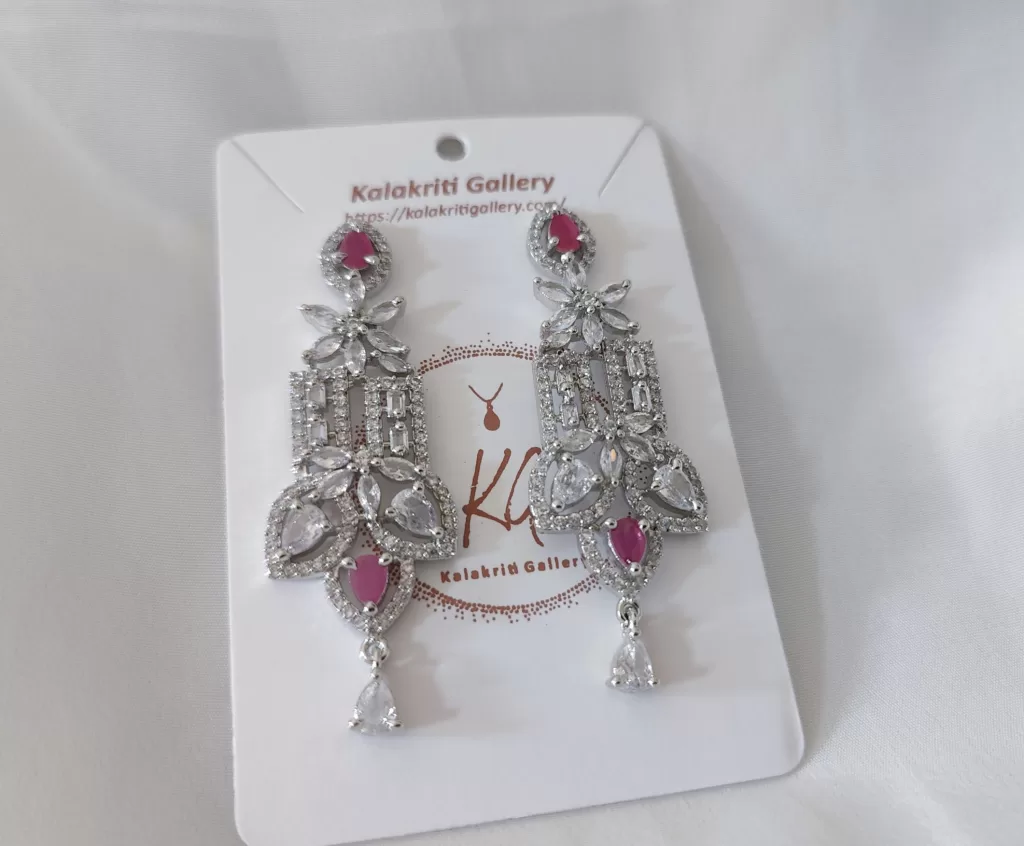 Voguish AD Dangler Earrings by Kalakriti Gallery