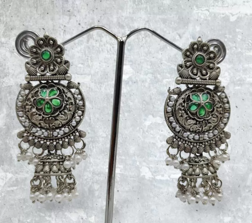 Jumki Earrings by Kalakriti Gallery